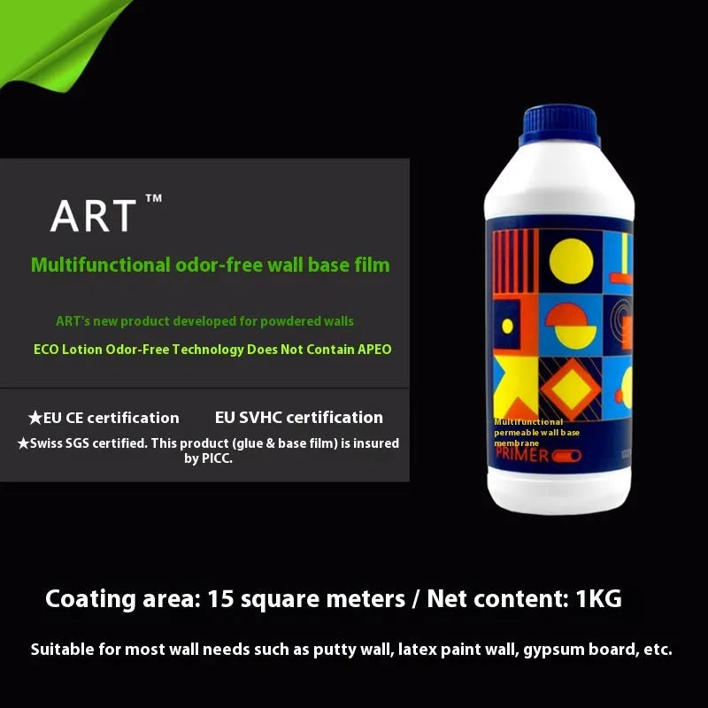 Roll of glutinous rice wallpaper adhesive for wall covering applications