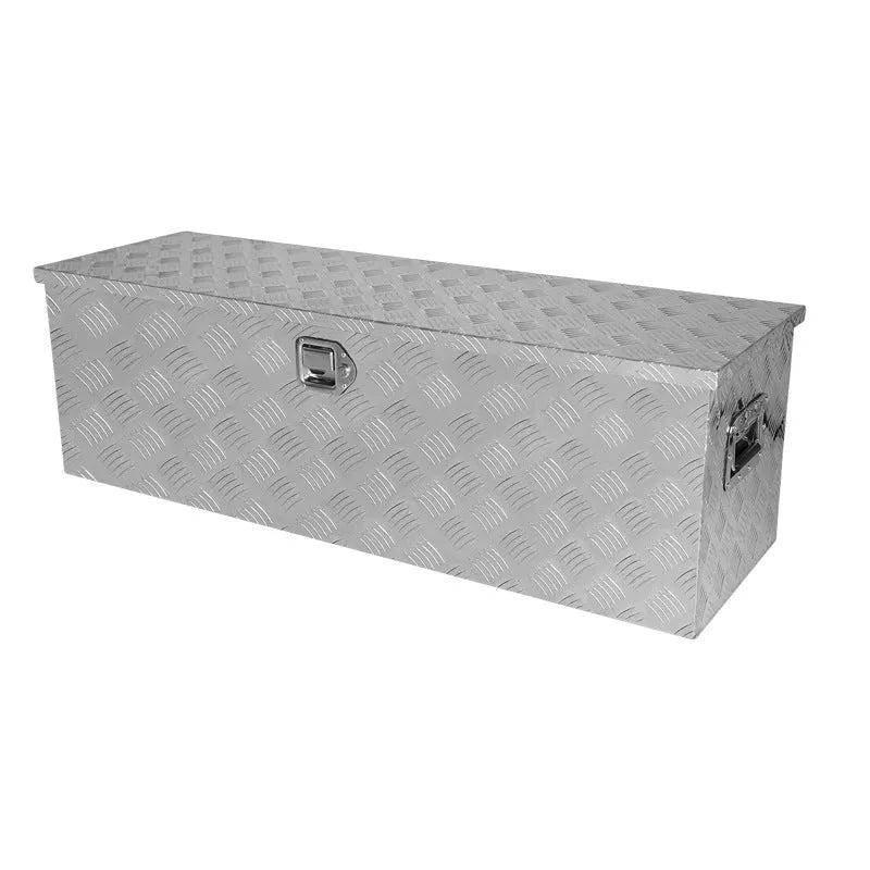 Black aluminium alloy 26-inch toolbox for industrial tool storage