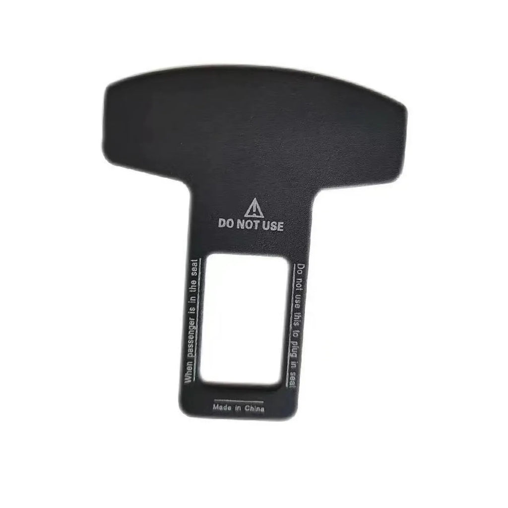Aluminium keychain bottle opener with frosted carbon fibre finish and 2.1 cm buckle pick head.