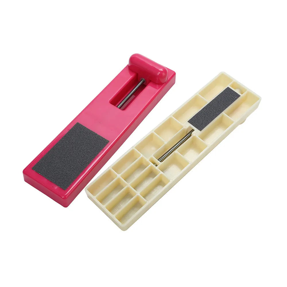 Pink ballet foot trainer showing flexible rotation mechanism for instep and toe strength training