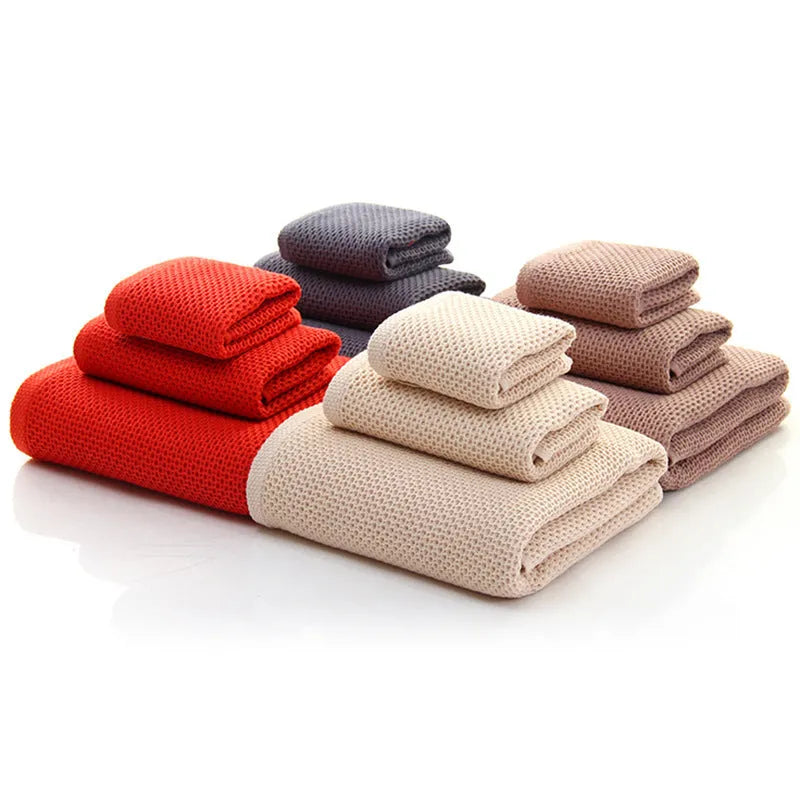 Pure cotton jacquard bath towel 70x140cm in beige, red, grey or brown for bath and beach use