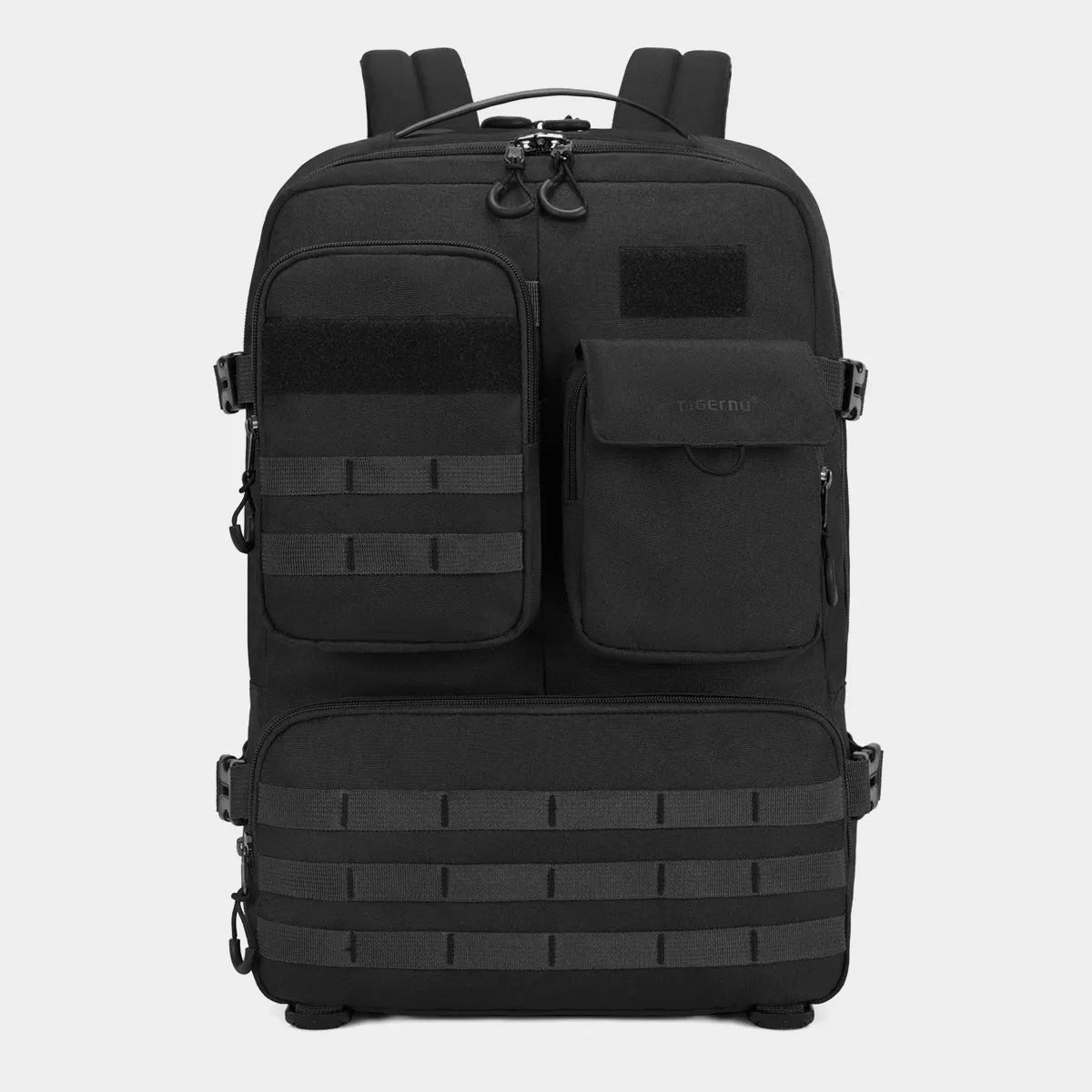 Army Green 17 inch tactical nylon backpack with 20-35 litre capacity