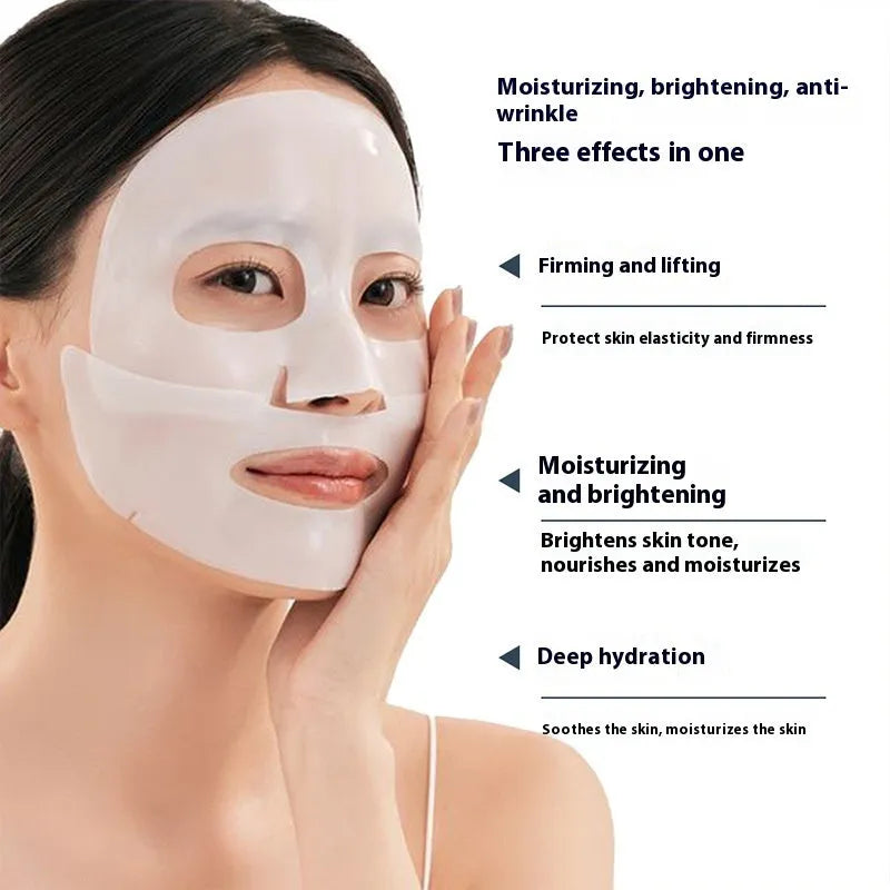 Single piece 28ml collagen anti-wrinkle moisturising sheet facial mask