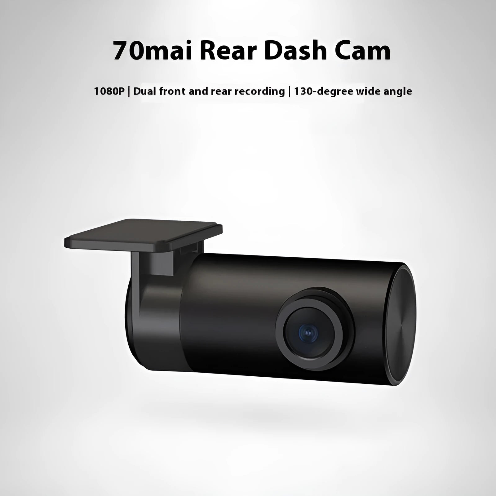 Midrive RC09 compact black plastic HD 1080p rear recording camera for cars