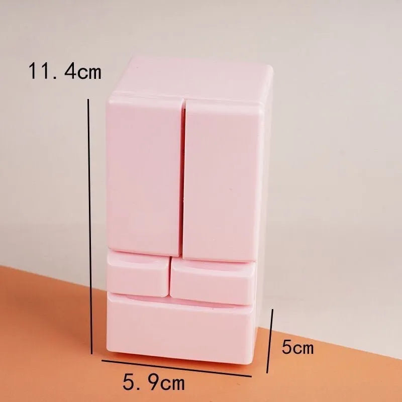 White plastic miniature candy toy model with LED light for dollhouse decoration