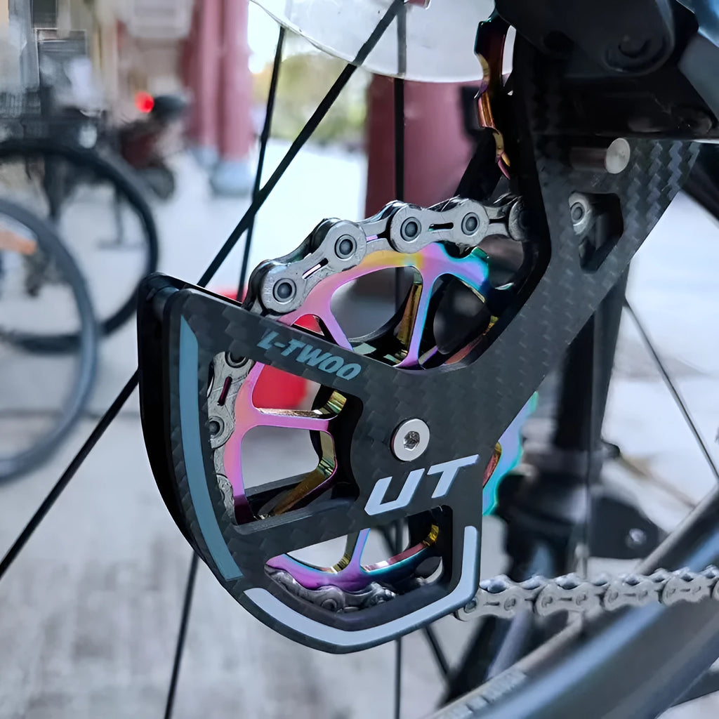 LTWOO 105 rear derailleur pulley wheels for Shimano R7000 with 13T upper and 18T lower jockey pulleys