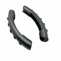 Carbon black fibre steering wheel anti-skid sleeve for 38cm diameter wheels