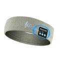 Bluetooth eye mask with removable sports scarf in black, dark grey, or grey-white colours