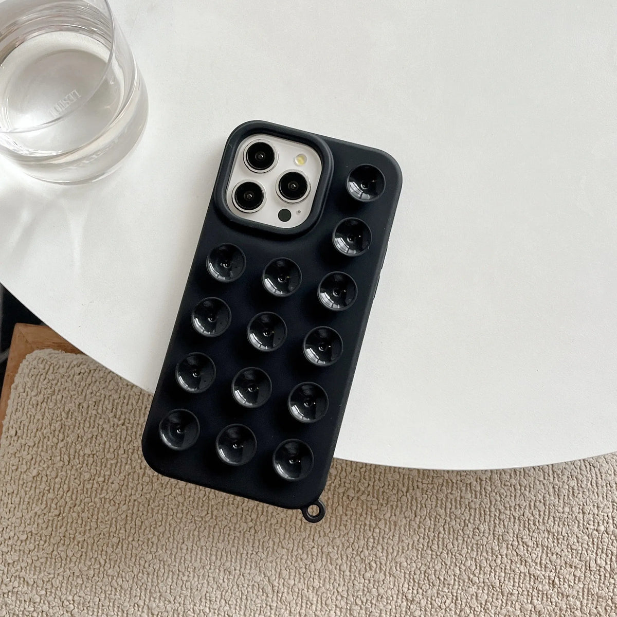 Silicone phone case with bracket and magnetic suction in black, pink, purple, rose red, yellow, blue for iPhone 11-16 Pro Max