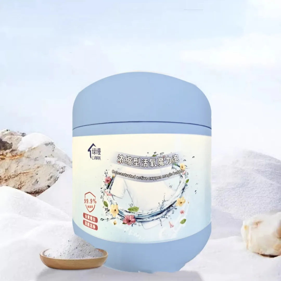 400g bottle of active oxygen bleaching powder for clothes stain removal
