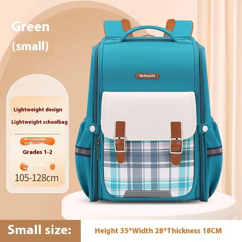 Modern Oxford cloth student schoolbag for Grade 5-6 in multiple colour options