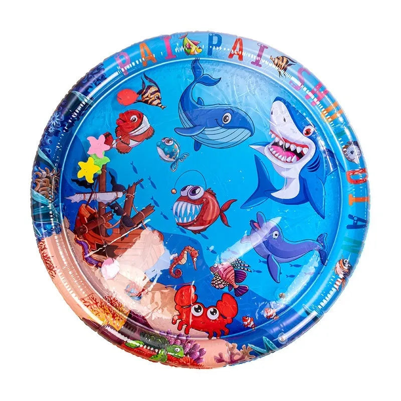 PVC pet cooling water cushion mattress in Underwater World design