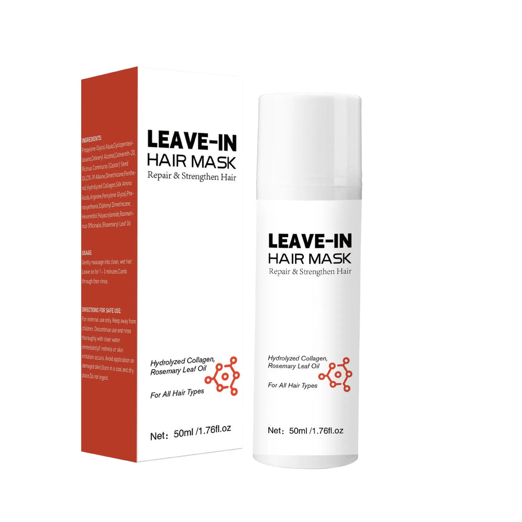 50ml hair conditioner bottle for soft hair replenishment and frizz improvement