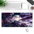 Large 400x900mm gaming mouse pad with precision lock edges and thermal transfer printed pattern