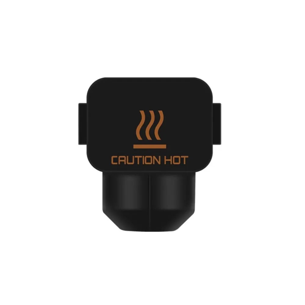 Hardened steel hot end nozzle assembly for A1 Mini 3D printer with four nozzle sizes