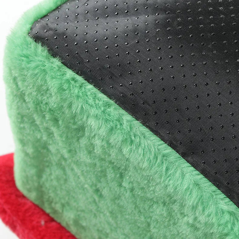 Plush pet nest in PP cotton and rabbit fur for cats and small dogs, available in three sizes and four styles