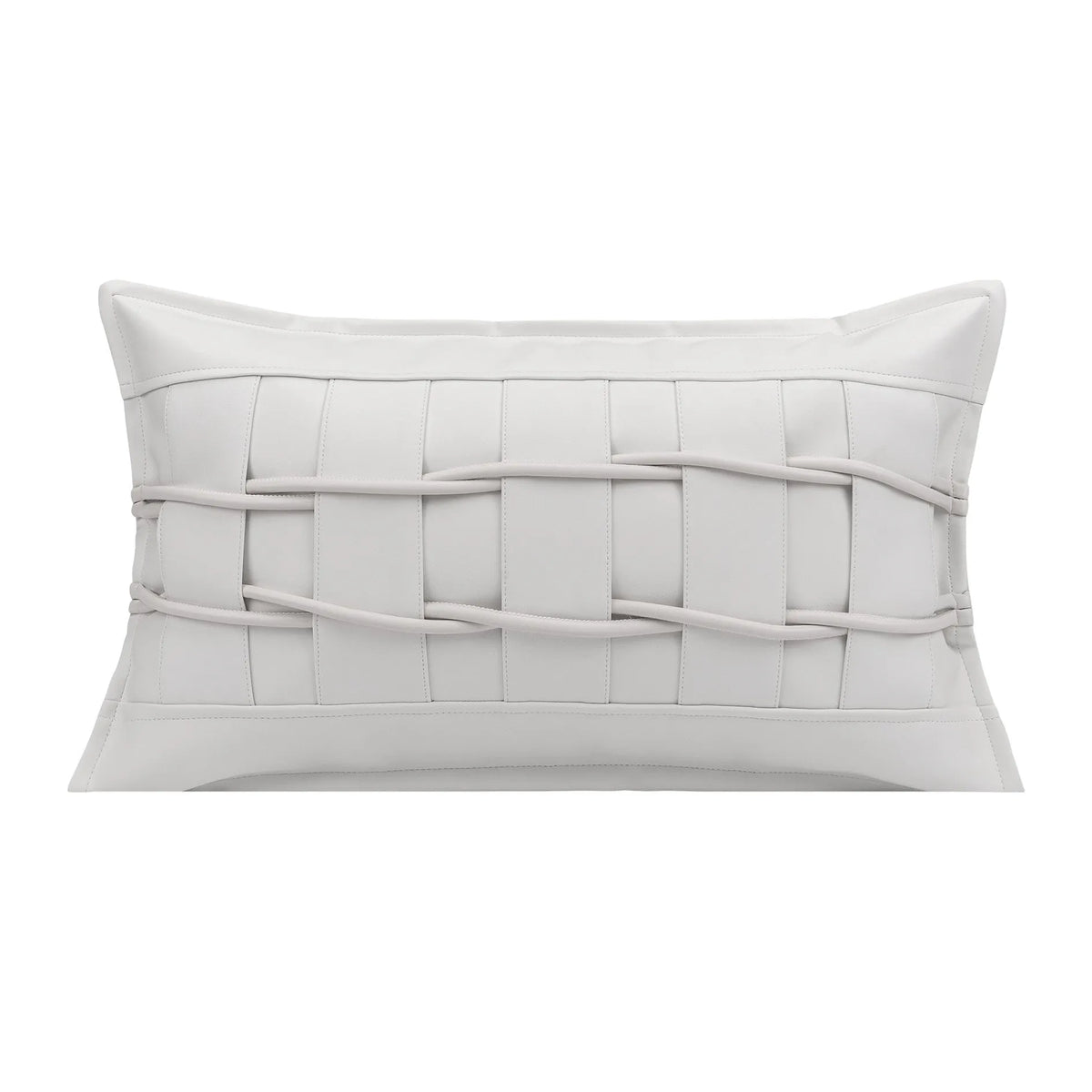 30x50cm square PU cushion cover in BZ22922, minimalist modern living room pillow cover with core options