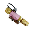 Vacuum valve core disassembly tool set with 1/4 and 5/16 metal valve removers for bicycle tyre repair
