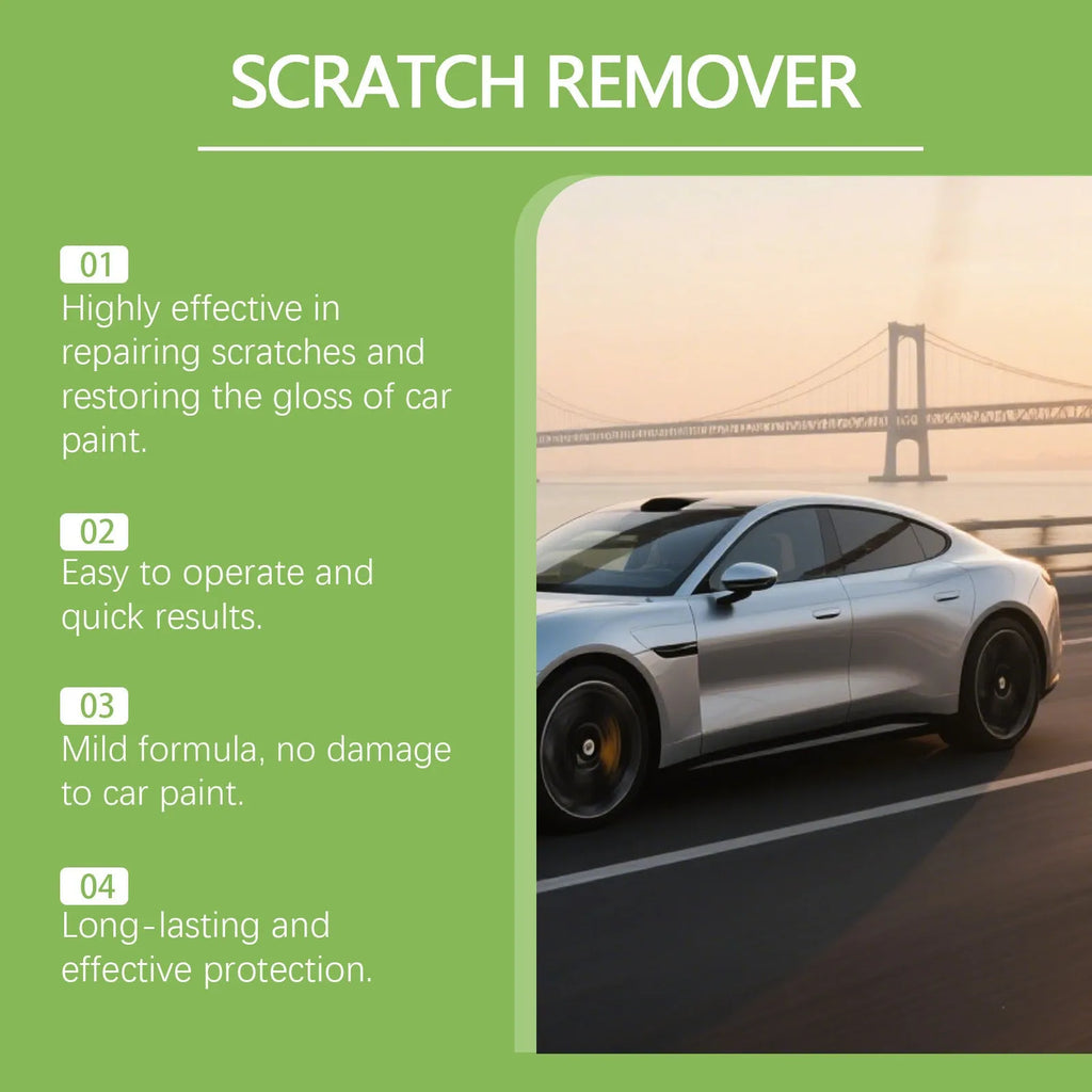 100g car scratch polish cream tube with calcium carbonate formula for vehicle paint repair