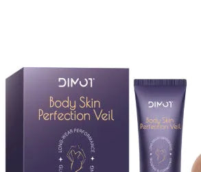 108ml tube of waterproof body concealer cream with an applicator brush for covering tattoos and birthmarks.