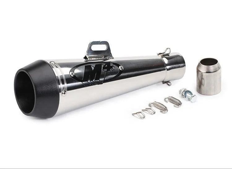Universal M4 motorcycle exhaust pipe for large displacement bike modifications