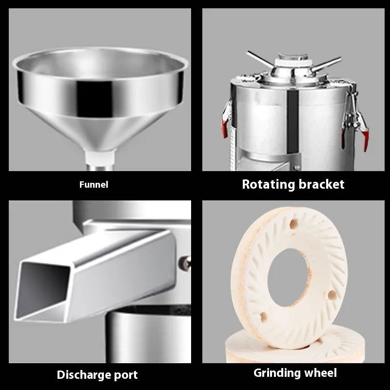 ZX-100Y electric sesame paste grinding machine with stainless steel housing
