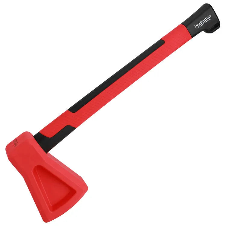 Red plastic fitness axe muscle trainer equipment for home gym strength training
