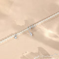 925 silver pearl snake bracelet with geometric design in gold or white gold colour