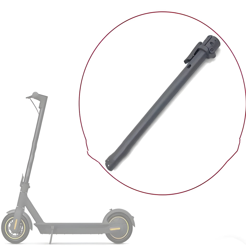 Black folding upright pole accessory for Nanbo No. 9 electric scooter replacement part