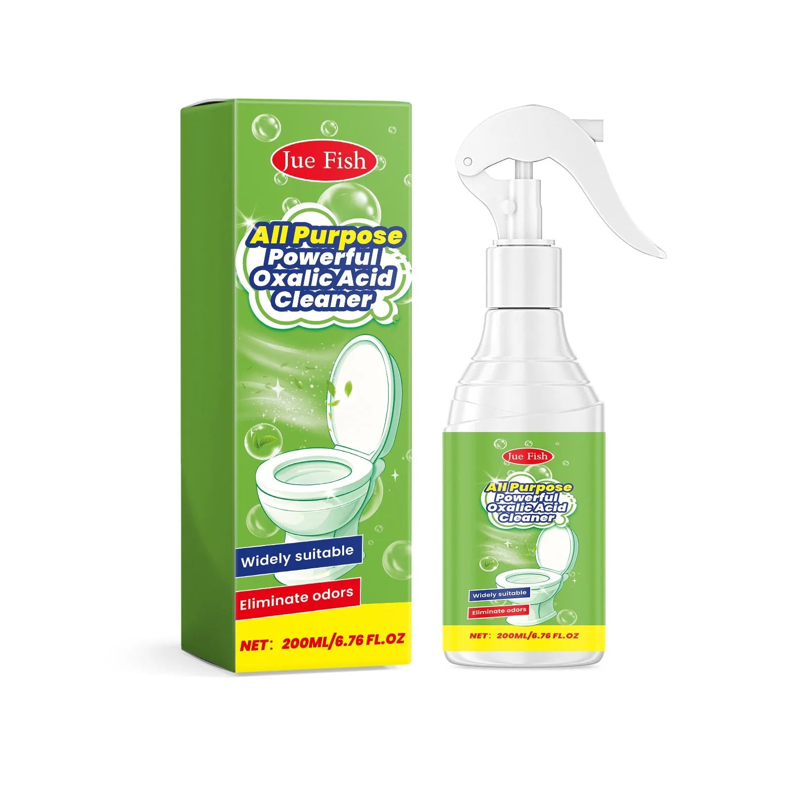 200ml multi-functional household grease cleaning spray bottle with trigger mechanism