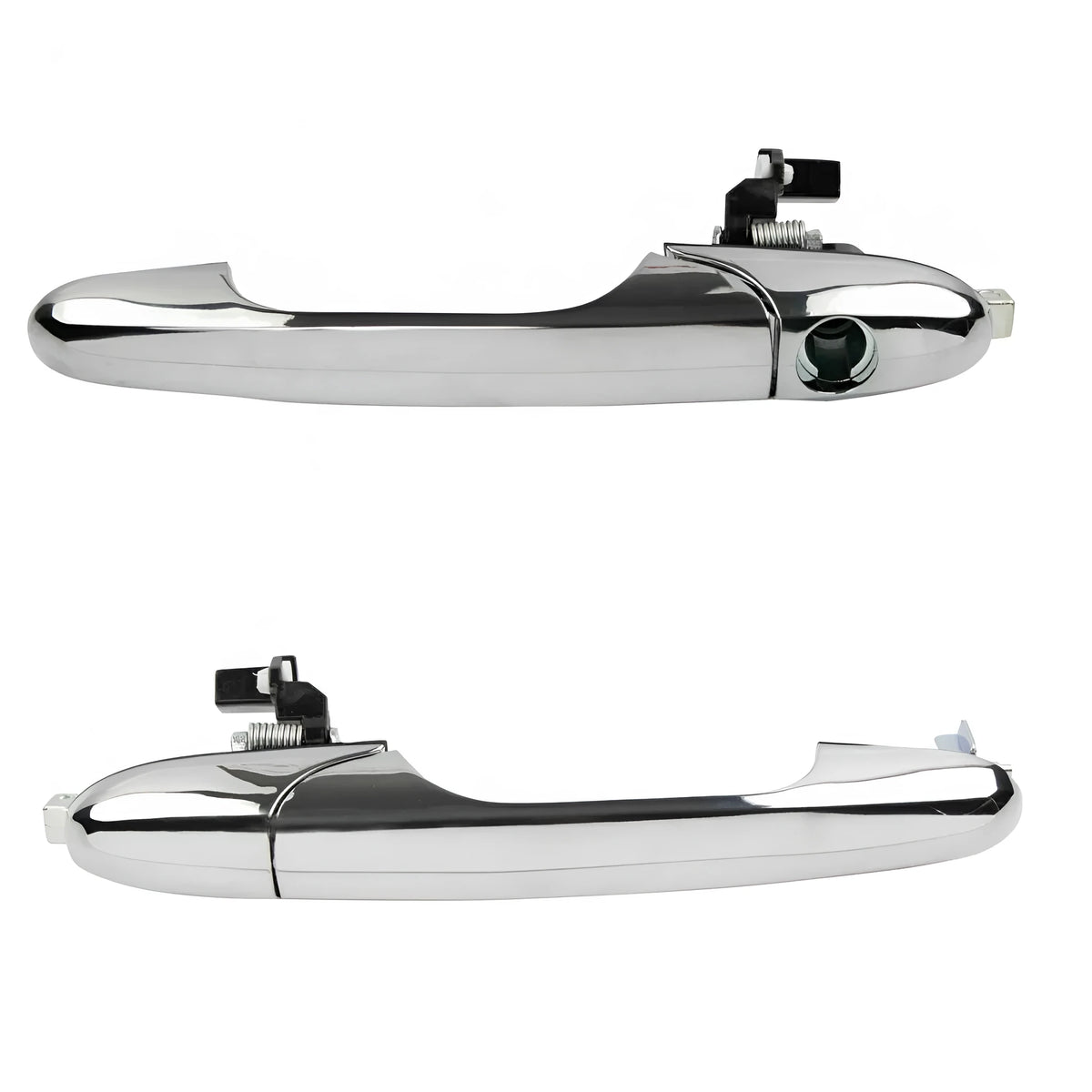 Fiat 500 replacement car door handle showing 16.2 cm length measurement