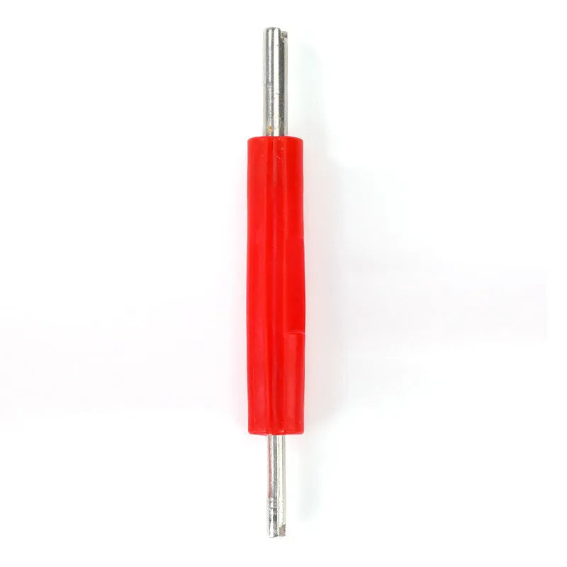 Aluminium alloy single-head twist valve wrench for plumbing and maintenance tasks