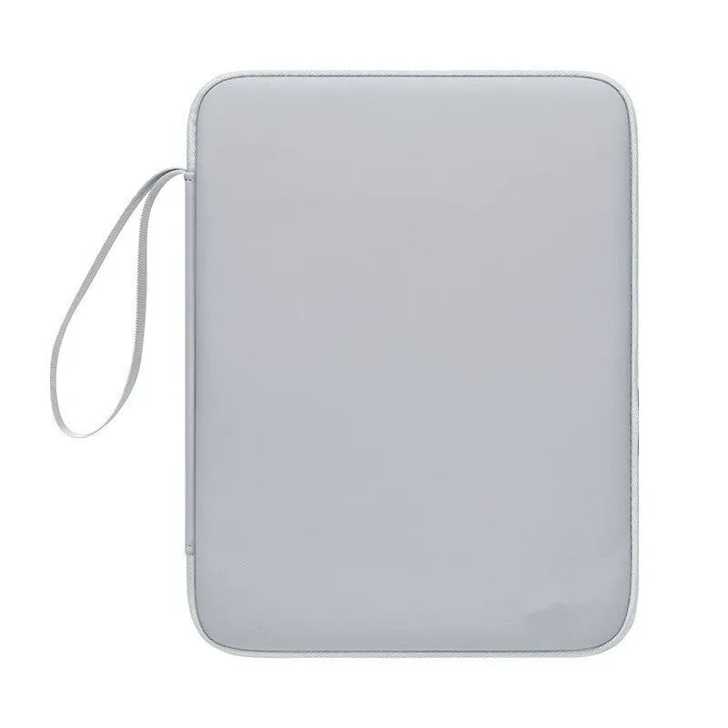 Imitation leather tablet liner bag with handle in black for 10.9 and 12.9 inch tablets