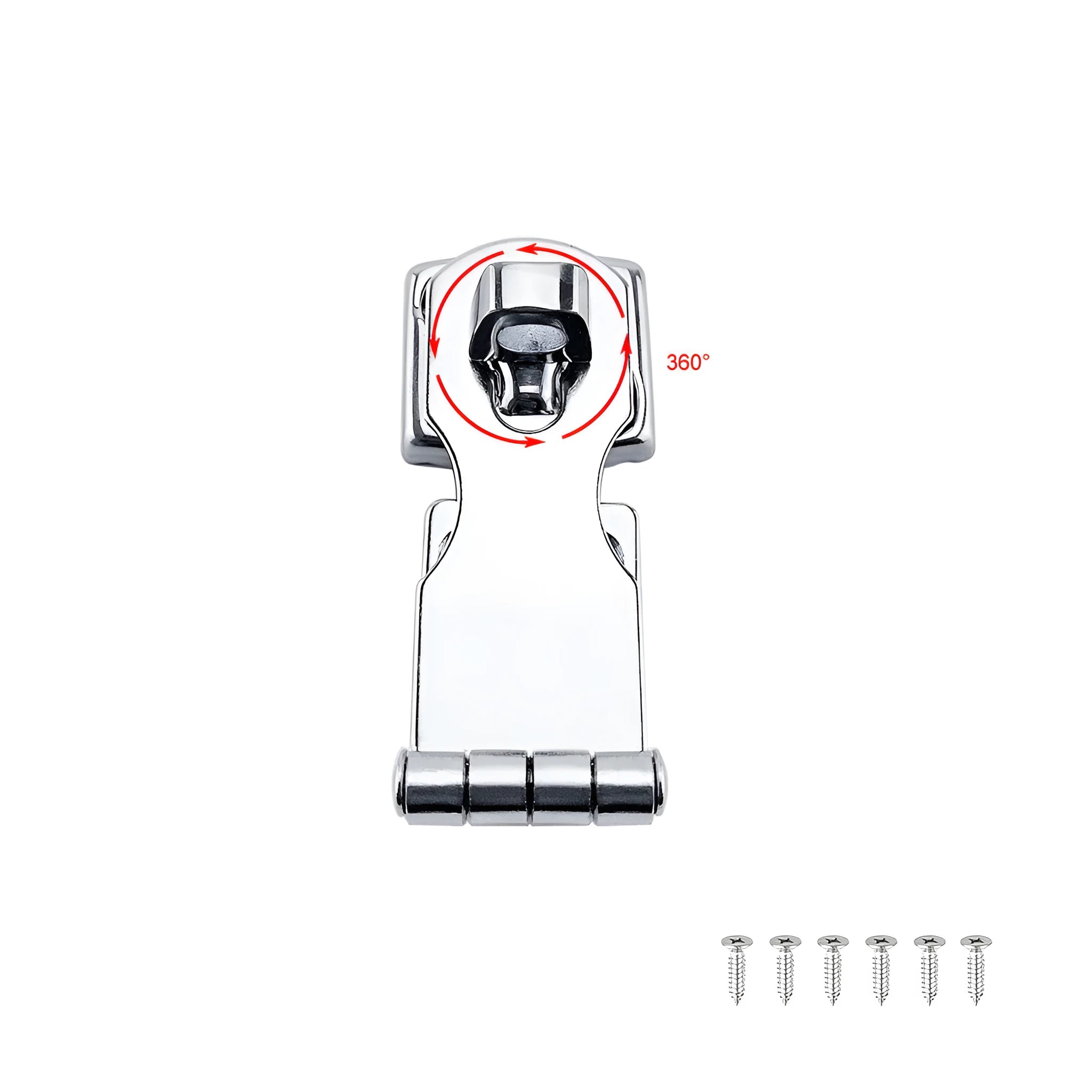 304 stainless steel lock latch bolt with mirror finish for doors and cabinets