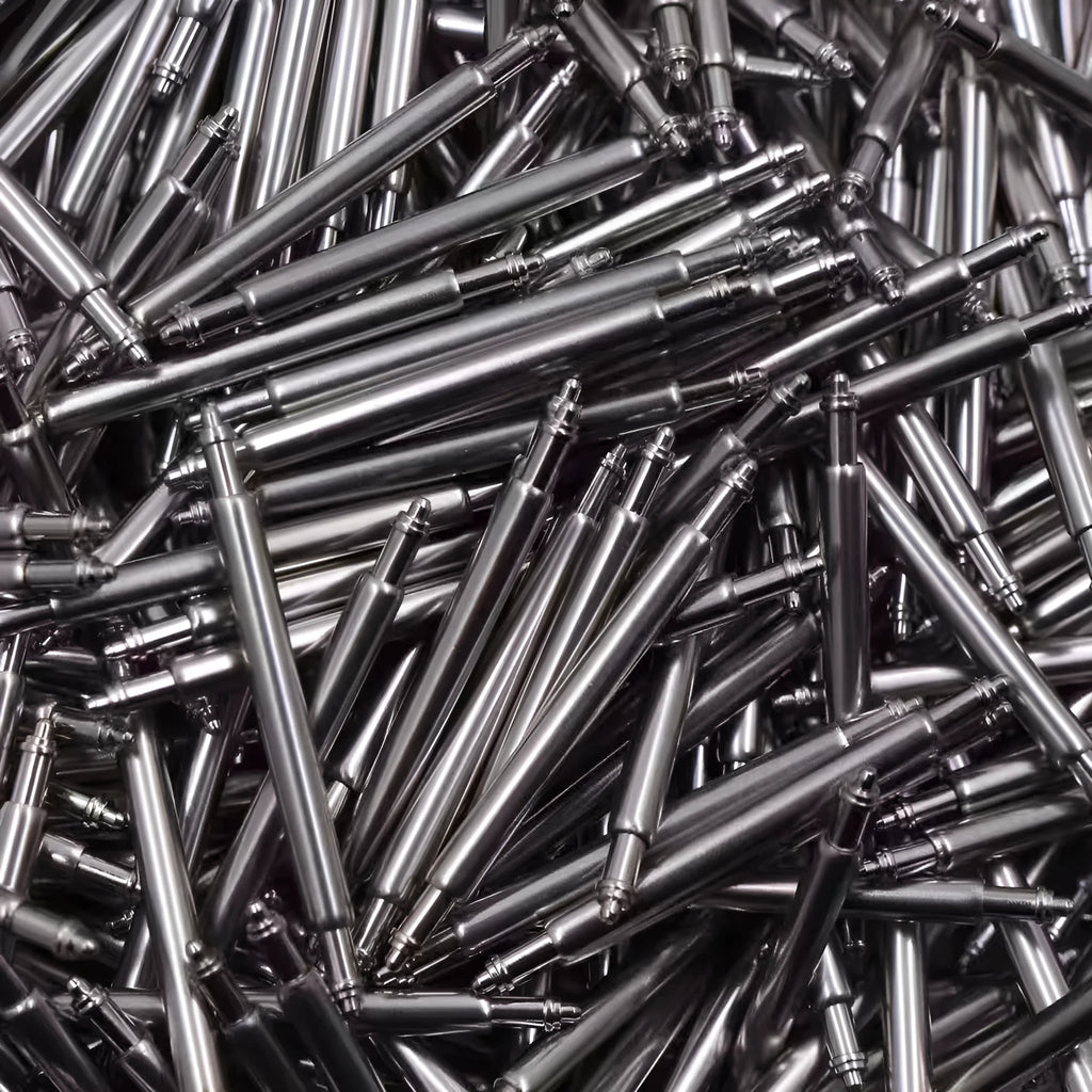 Watch bolt auricular needle spring shaft repair parts in six sizes from 21mm to 26mm