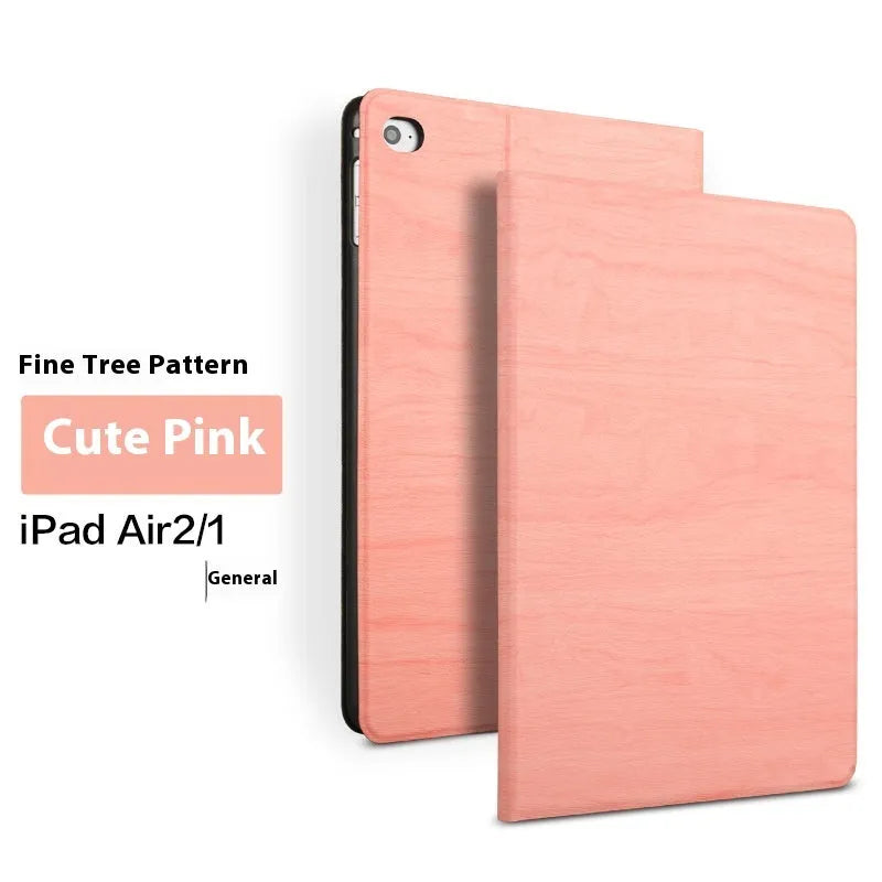 Universal iPad protective cover in imitation leather with bracket for Apple iPad models