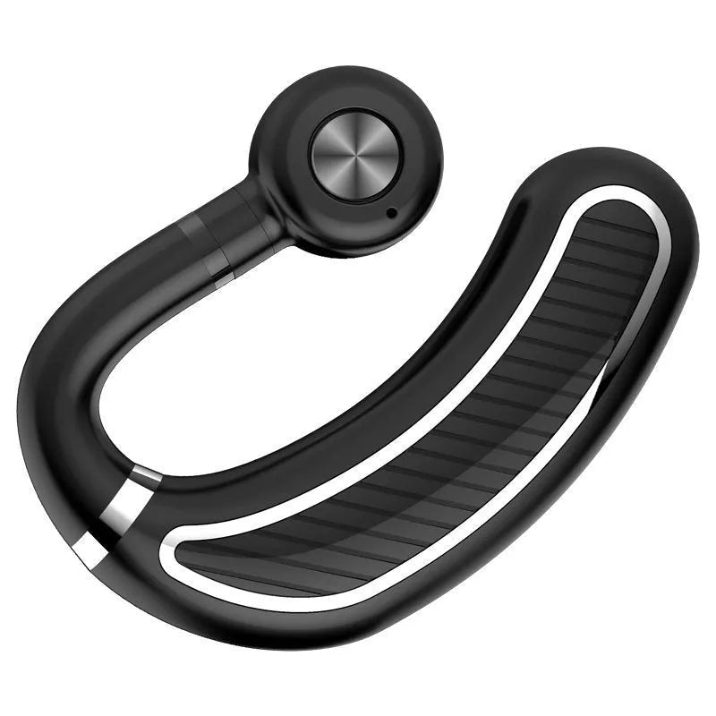 IPX5 sweatproof wireless earphones in black gold, black silver, box, and white gold colour options.