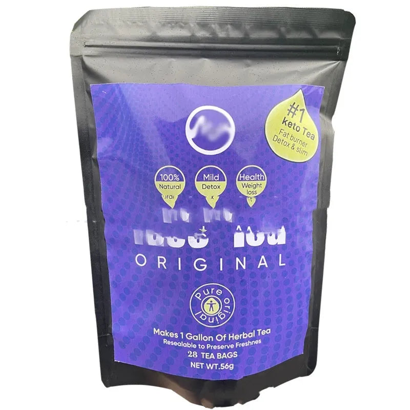 28 Day Herbal Tea Collection with multiple specialised blends including Flat Tummy Tea and detox varieties