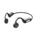Bone conduction Bluetooth headset in Grey or Pink with Bluetooth 5.0, 140 mAh battery, 8-hour call time, and optional 8G memory