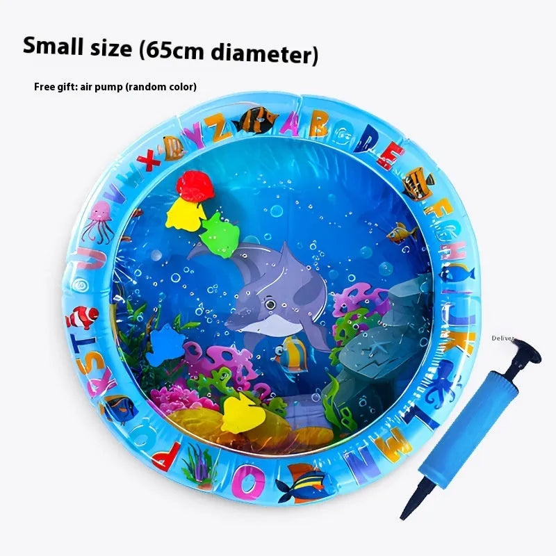 PVC pet cooling water cushion mattress in Underwater World design