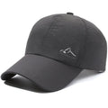 Korean-style adjustable baseball cap in polyester with dome crown for summer sun protection