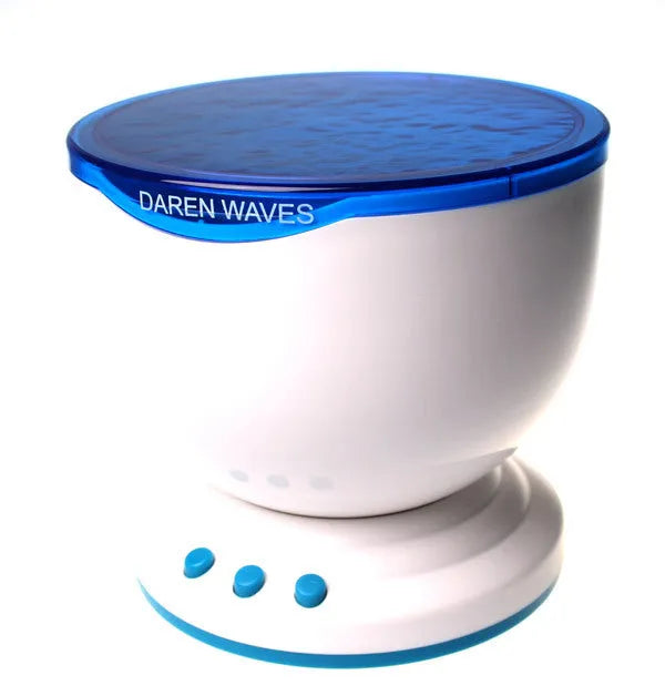 Blue LED ocean lamp projection lamp with DLP correction displaying 2D vertical effect for children