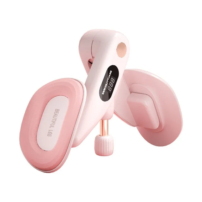 Grey pelvic floor muscle trainer with counting display for rehabilitation exercises