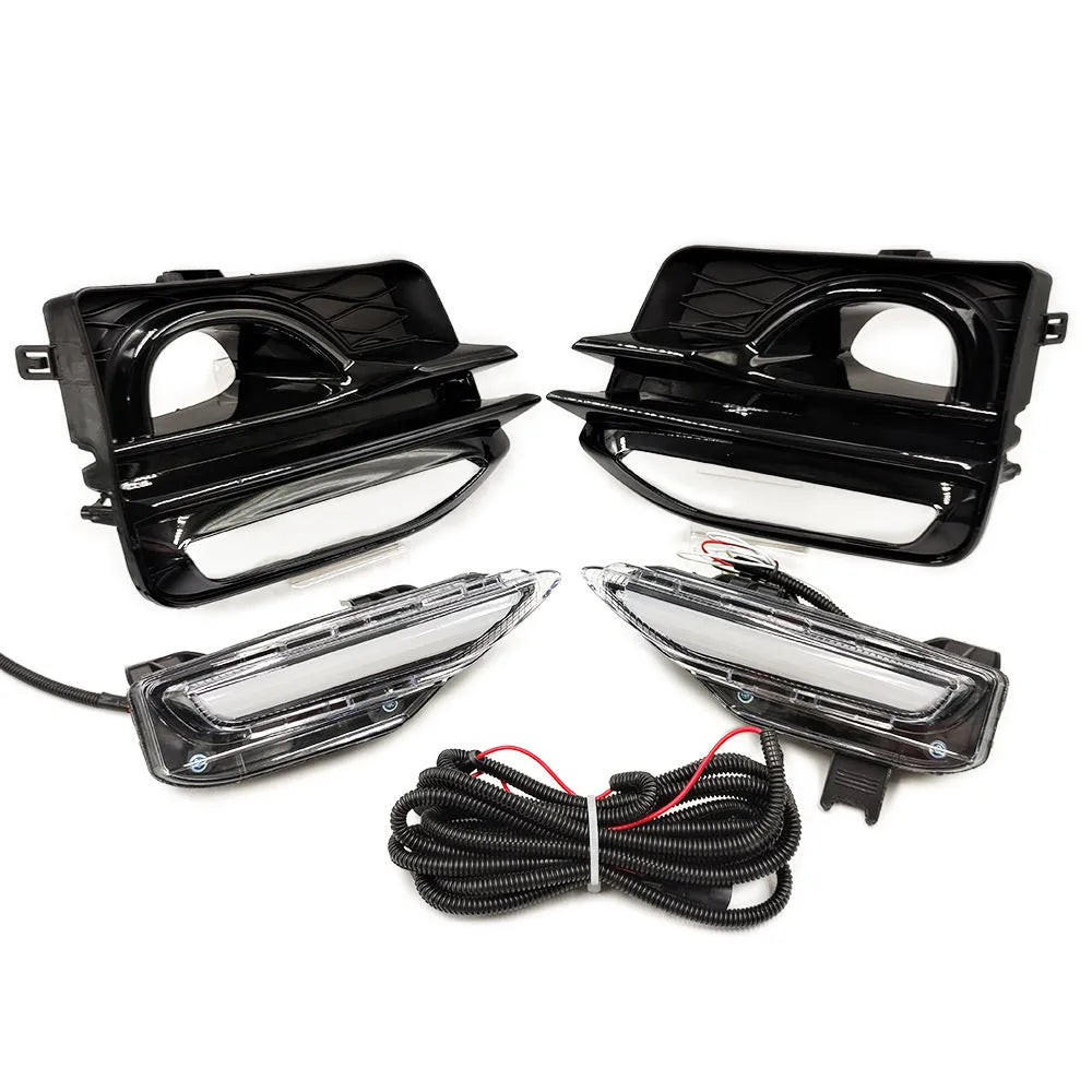 Infiniti Q50 Q70 front bumper LED turn signal and daytime running light replacement unit