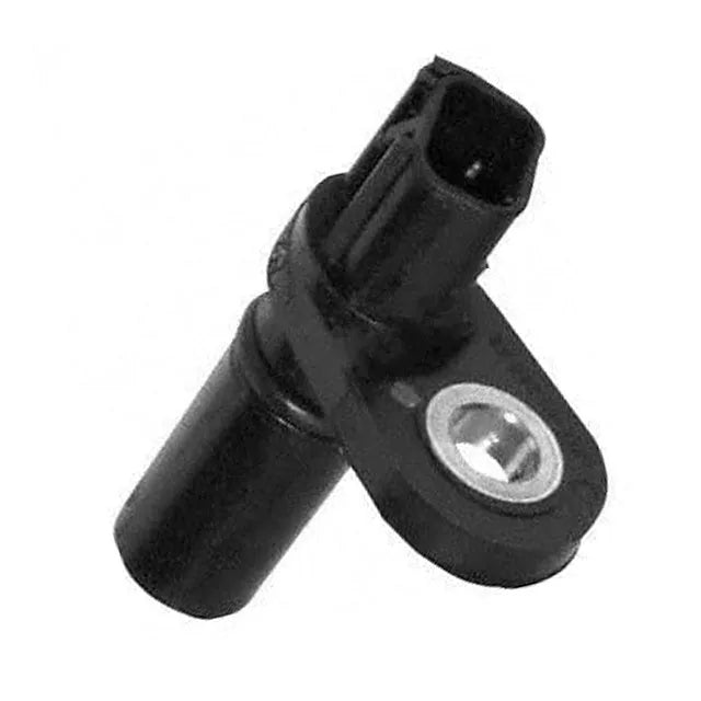 Black Ford crankshaft position sensor model 1F1Z6B288AA with electrical connectors