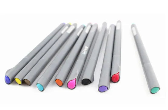 Hook line pen syringe with 0.38mm tip for technical drawing, 15.8cm length