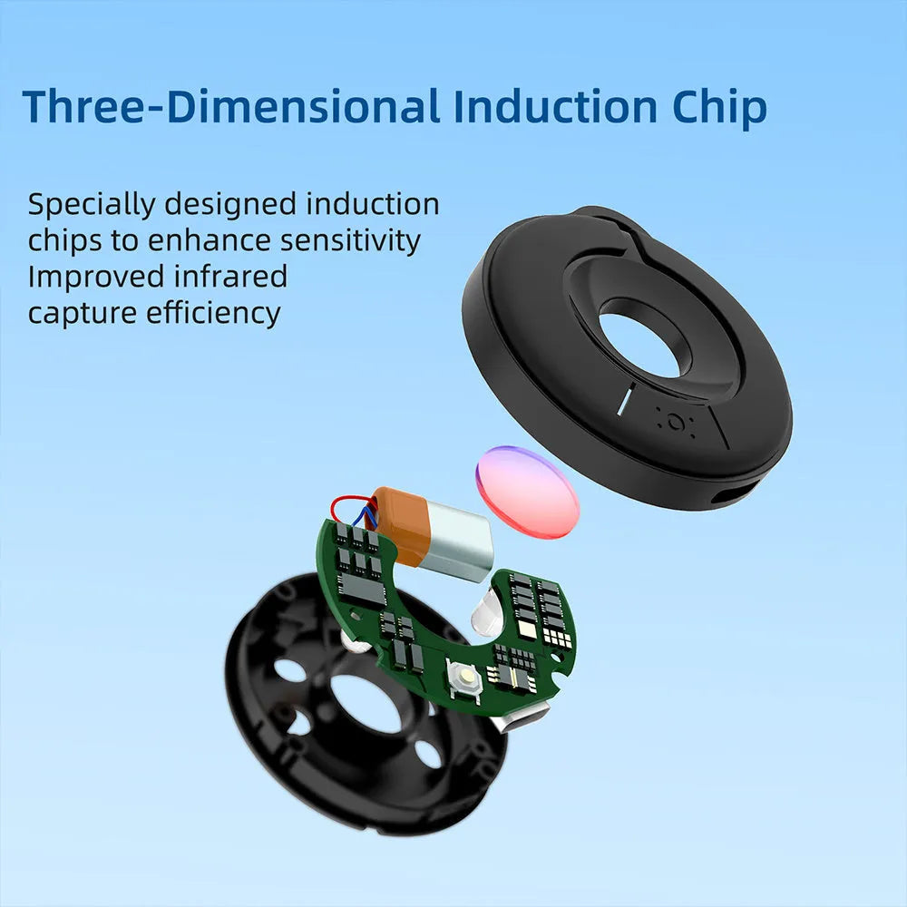 Compact infrared camera detection device with 5 metre range for finding hidden cameras