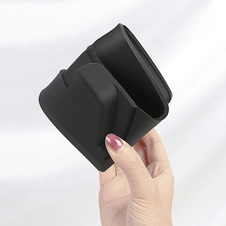 Black silicone glasses storage bag for Tesla Model 3 and Model Y central control armrest
