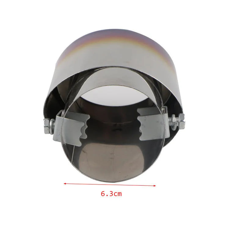 Universal stainless steel car exhaust tail pipe in multiple finish options