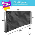 New energy vehicle charging waterproof cover with drawstring closure in grey colour